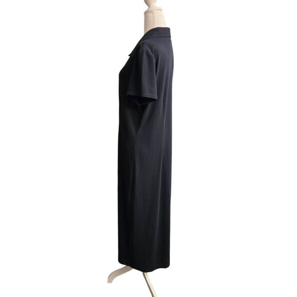 David Benjamin Vintage Women's Size 18 Navy Maxi Dress - Picture 3 of 7